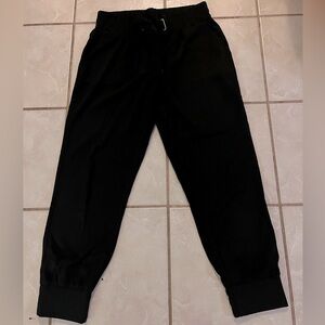 Sz S Women’s Black Jogger Style Dress Pants